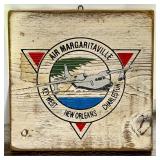 Air Margaritaville Wooden Plaque