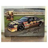 Signed NASCAR Photo Featuring #27 Race Car