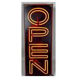 Fallon E-Glas Neon Open Sign