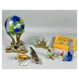 Decorative Art Glass and Figurine Lot