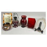 Glass Vases and Photo Frames
