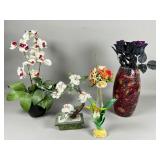 Artificial Floral Arrangements with Vases