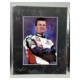 Portrait Print of Racing Driver in Protective Slee