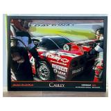 Framed Cauley Chevrolet Daytona Racing Poster