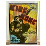 Framed King Kong Movie Poster Reproduction