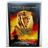 Framed 'Lawrence of Arabia' Movie Poster