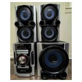 Sony HCD-GX99 Stereo System with SS-EC77 Speakers