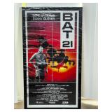 Framed BAT 21 Movie Poster With Plastic Wrap
