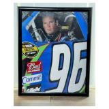 Framed NASCAR Driver Poster