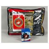United States Marine Corps Faux Fur Twin Blanket