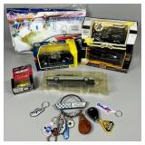 Die-Cast Cars, Keychains, and Collectibles