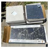Boxes of 12x24 Inch Glazed Porcelain Tiles, Black