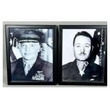 Framed Photographs of Military Officers