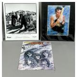 Rock Band Memorabilia Including Photographs and Po