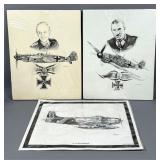 Three Aviation-Themed Prints