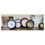 Wall and Table Clocks with Frames