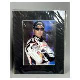 Framed NASCAR Driver Portrait Photograph