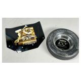 Goodyear Tire Ashtray and Dale Earnhardt Plaque