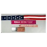 Fabric Banners with Patriotic Themes