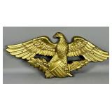 Gilt American Eagle Wall Plaque