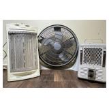 Electric Fans and Heater