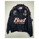 Chase Authentics Budweiser Racing Jacket, 4XL