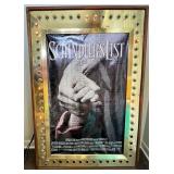 Schindler's List Illuminated Movie Poster Display