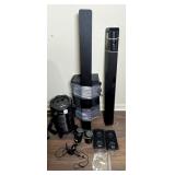 Audio Equipment Lot Featuring iRocker and Blackweb
