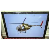 Helicopter Photo Print on Mounted Board