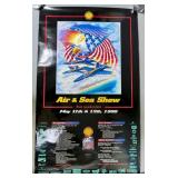 1988 Air & Sea Show Shell Event Poster