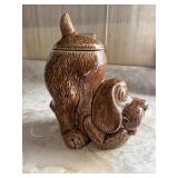 McCoy Pottery Dog-Shaped Cookie Jar