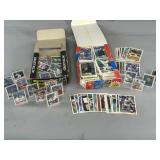 Baseball Cards in Boxes and Stands