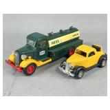 Hess Coin Bank and Strombecker Coupe