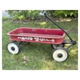 Vintage Radio Flyer Red Wagon with Steel Frame