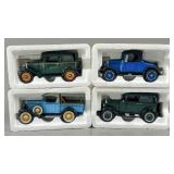4 Classic Chevrolet Diecast Models