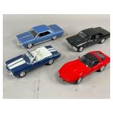 4 Die-Cast Model Cars