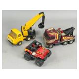Vintage Tonka, Buddy L, and Remco Toy Vehicles