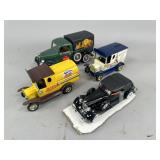 Four Diecast Vehicles with Cola Branding