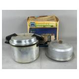 Mirro Aluminum Pressure Canner and Cake Pan