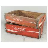 Vintage Coca-Cola Wooden Crates