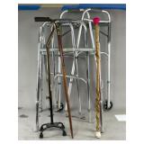 Walkers and 3-Piece Cane
