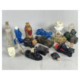 Vintage Avon Bottles in Various Shapes