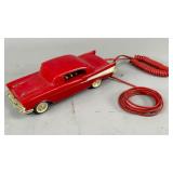 Telemania '57 Chevy Phone, Red Plastic