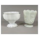 Milk Glass Vases E.O. Brody, NAPCO