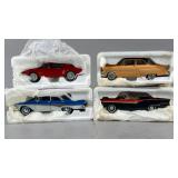 4 Silver Age of Ford 1:32 Diecast Models