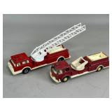 Vintage Tootsietoy Diecast Firetrucks