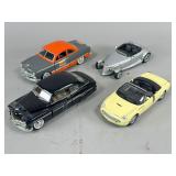 Four Classic and Modern Diecast Vehicles