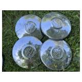 4 Volkswagen Chrome Hubcaps