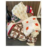 Quilted and Crocheted Blankets with Electric Recli