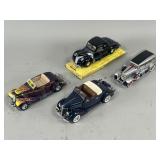 Four Classic Diecast Vehicles